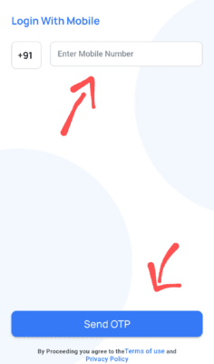 Verify your mobile number 