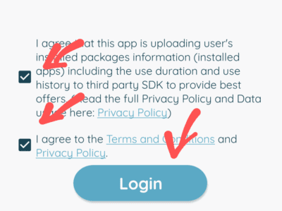 agree to privacy policy and terms and conditions.