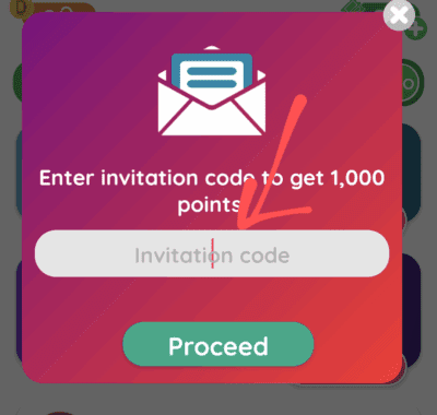 Enter Digiwards invitation code