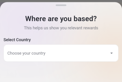 Select your country 