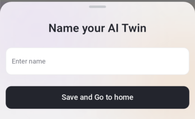 Name your AI Twin